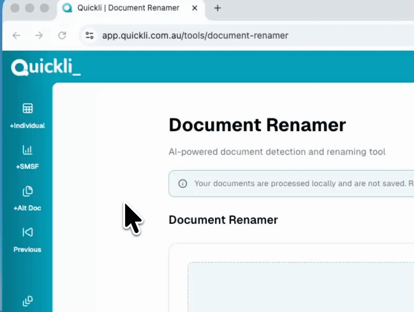 Doc Renamer — AI-powered document renaming tool
