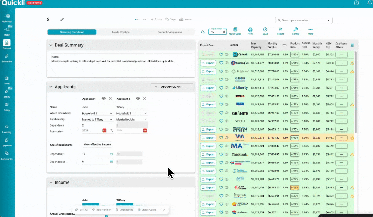 Loan Submission Notes — AI-generated loan notes in one click